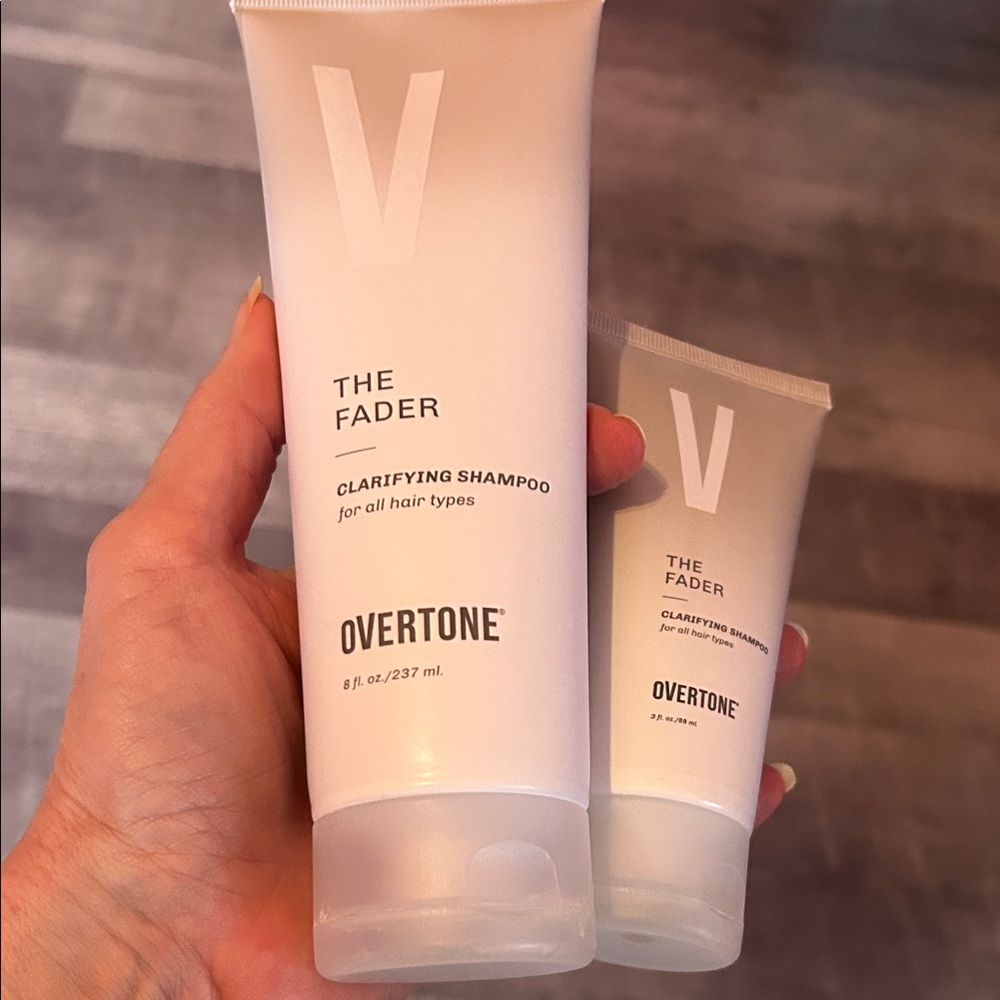 Overtone The Fader Clarifying Shampoo Set
